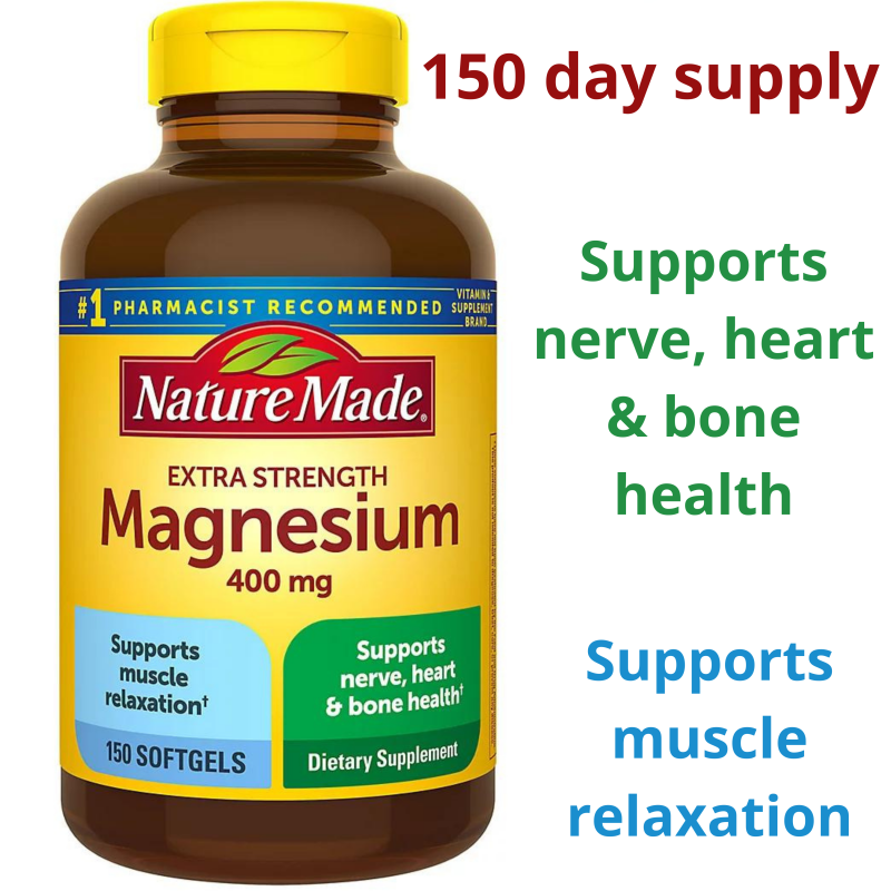 Магний усиленного действия 400 мг 150 капсул| wiklev.com